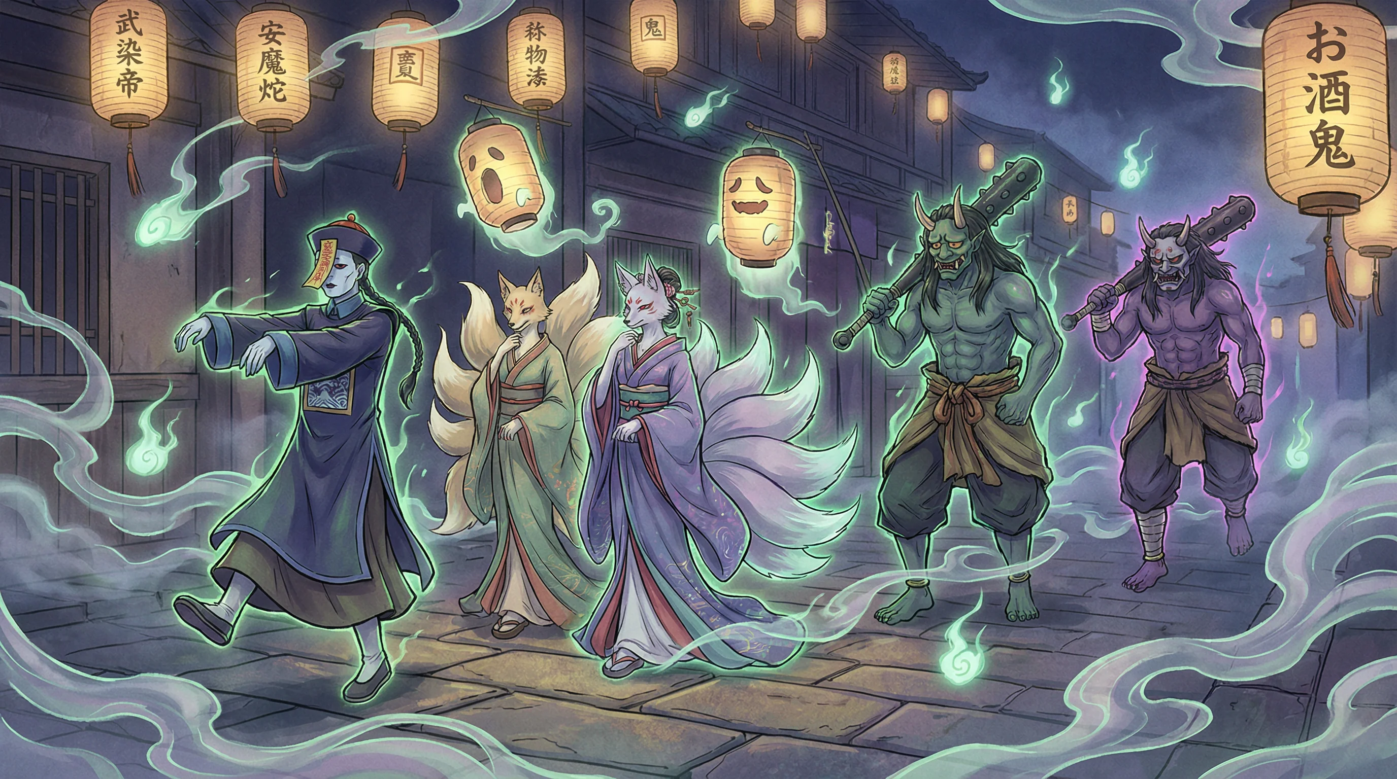 百鬼夜行 - 办公室制服丝祙在线播放 中日鬼怪动漫